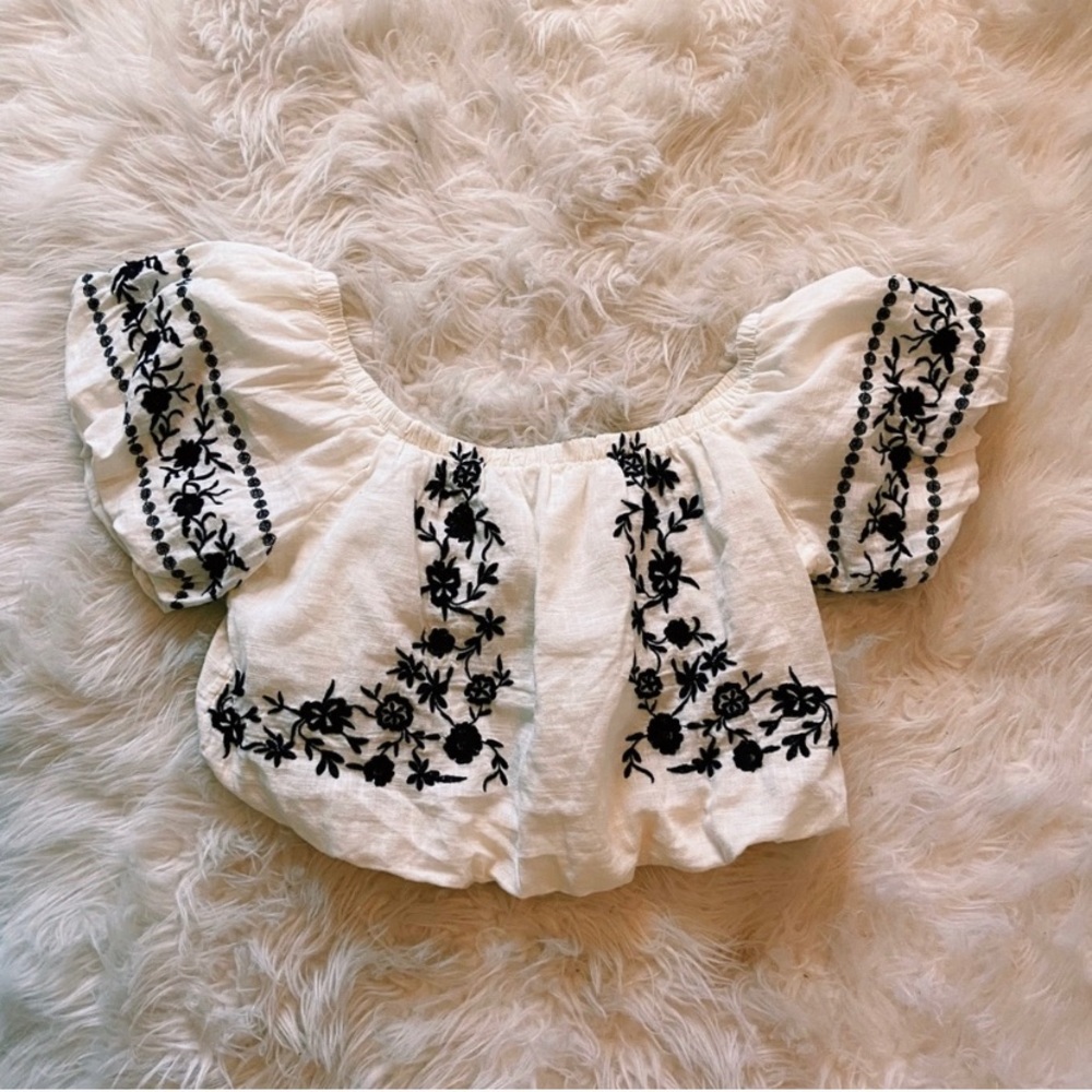 ae puff sleeve top
